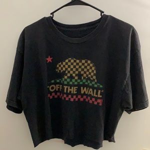 VANS CROPPED SHIRT !